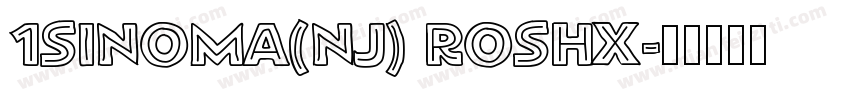 1sinoma(nj) roshx字体转换